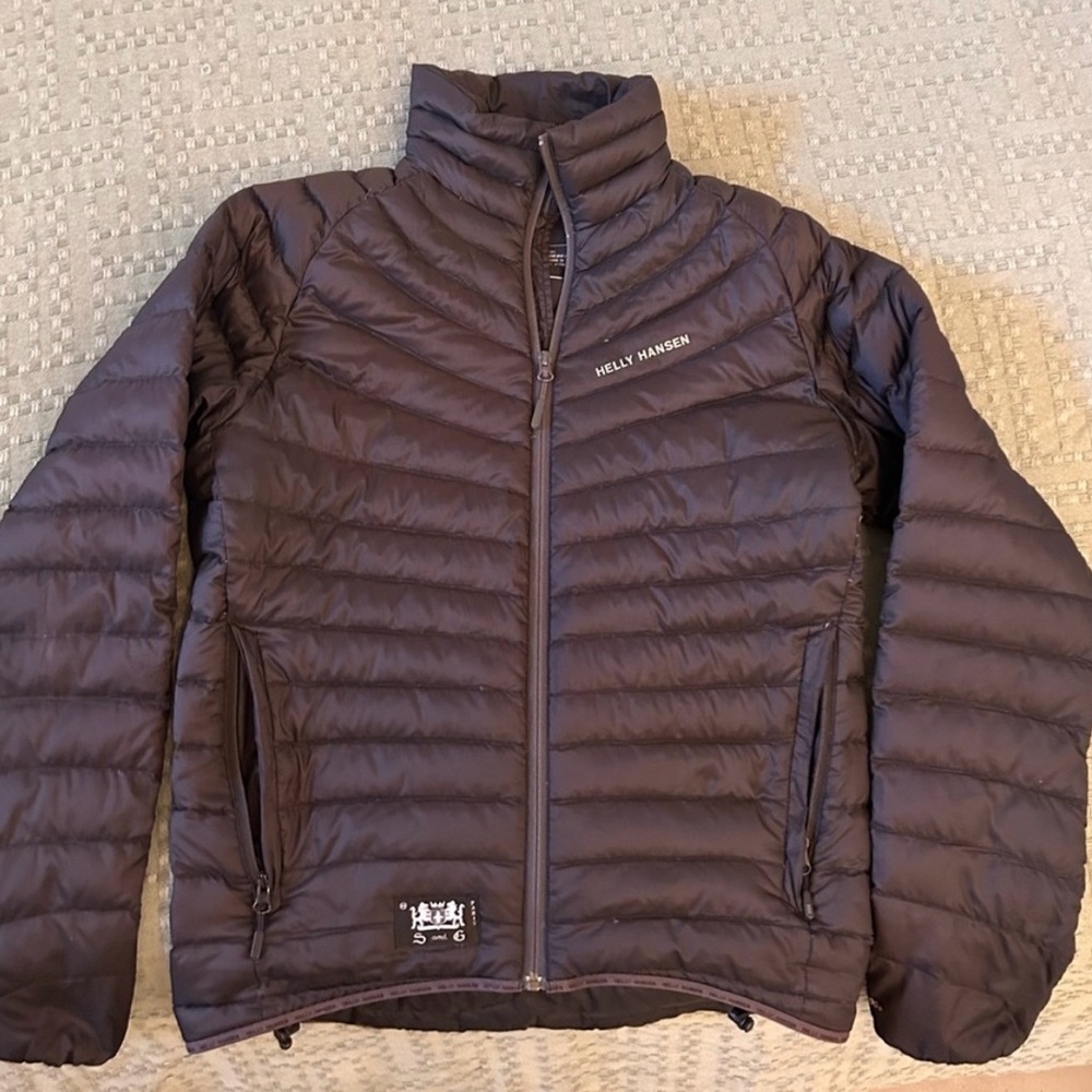 Helly Hansen Black Puffer Jacket - Men, medium